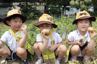 산들꽃 숲체험 학교에서의 즐거운 시간 !